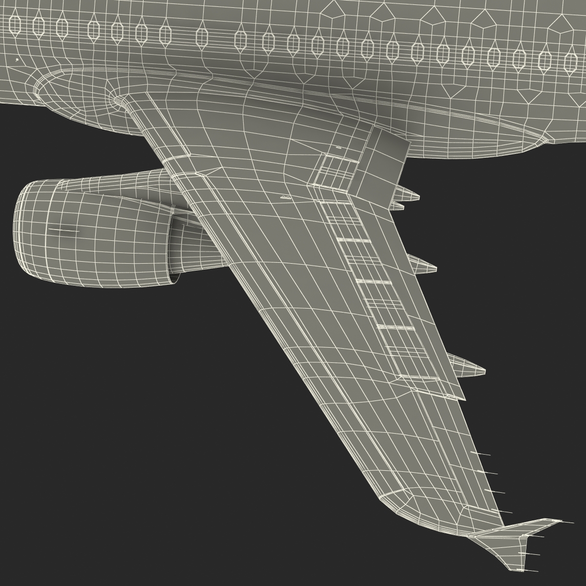 Airbus A318 Air France Rigged 3D model