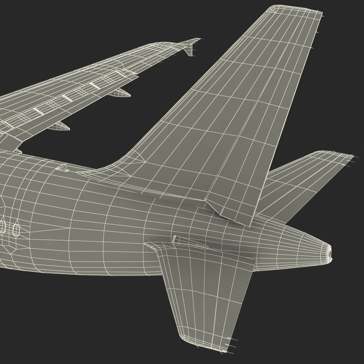 Airbus A318 Air France Rigged 3D model