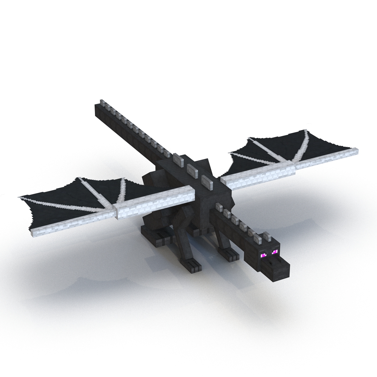 Minecraft Ender Dragon 3D