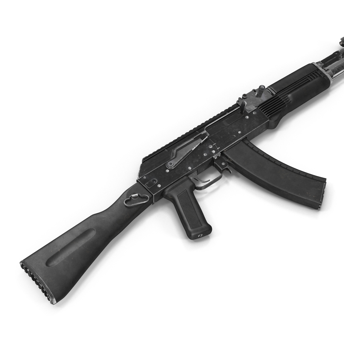 AK 104 Rifle 3D