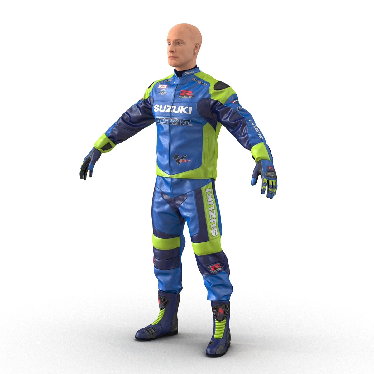 3D Motorcycle Rider