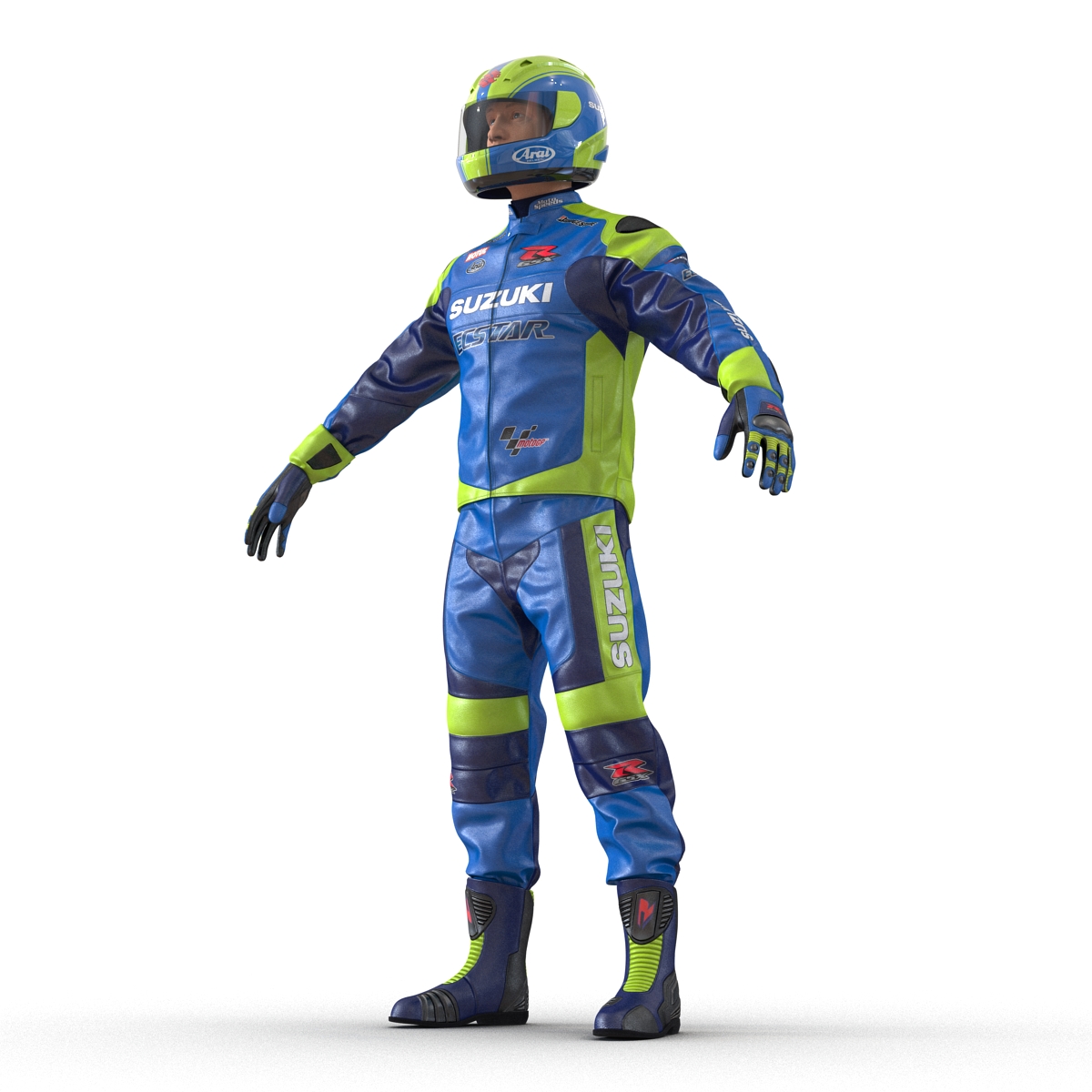 3D Motorcycle Rider