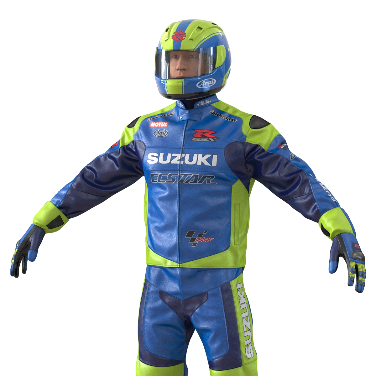 3D Motorcycle Rider