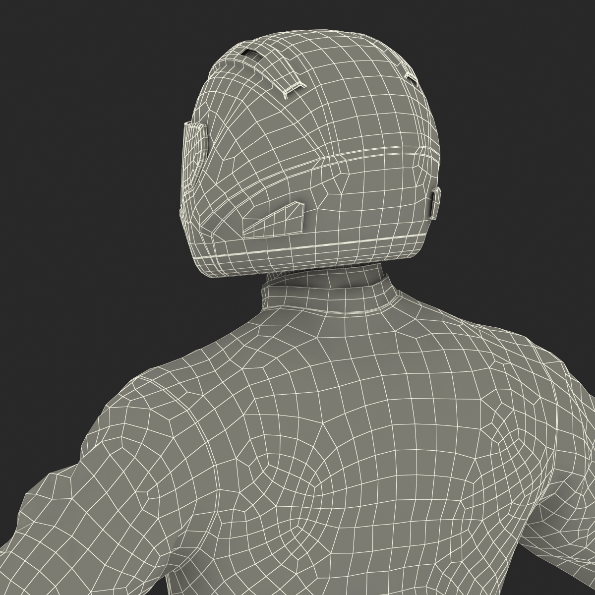 3D Motorcycle Rider