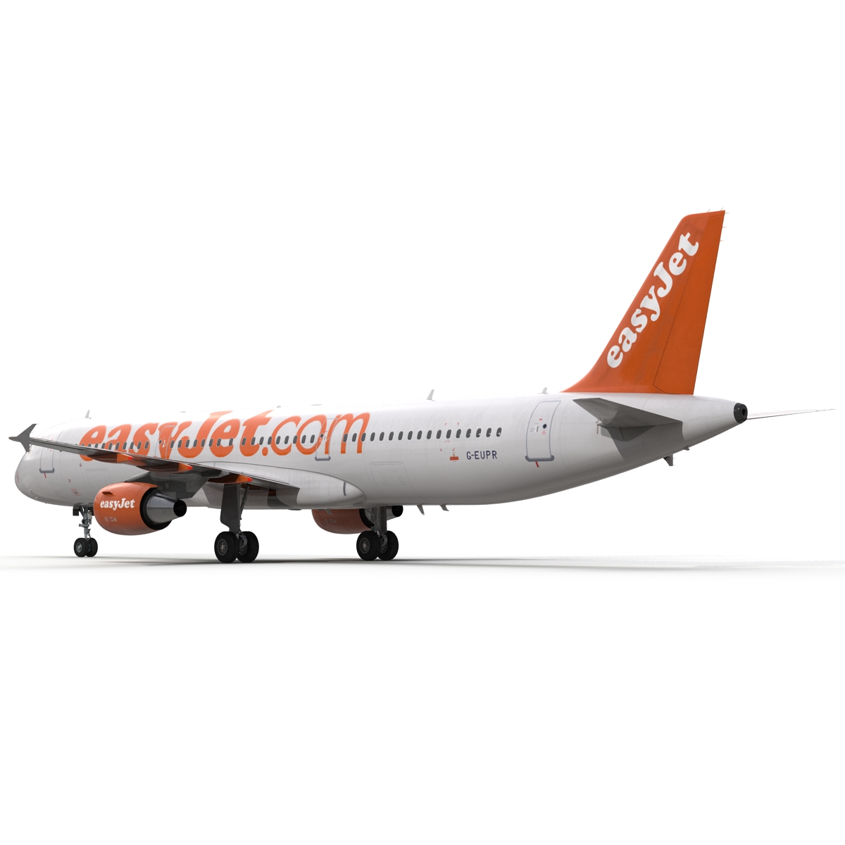 Airbus A321 EasyJet 3D model