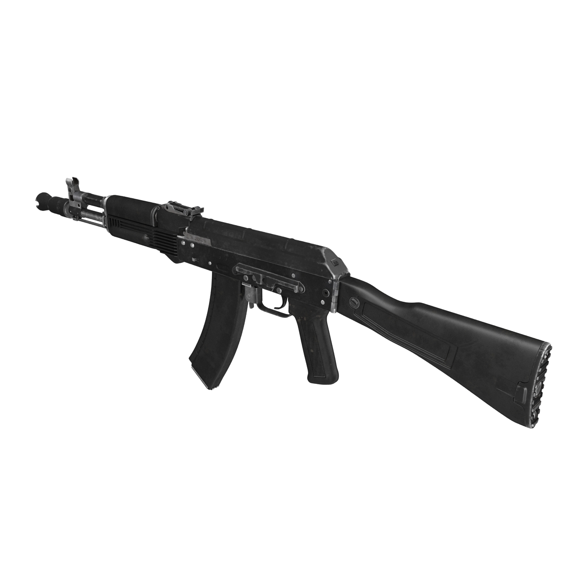 3D model Assault Rifle AK 104