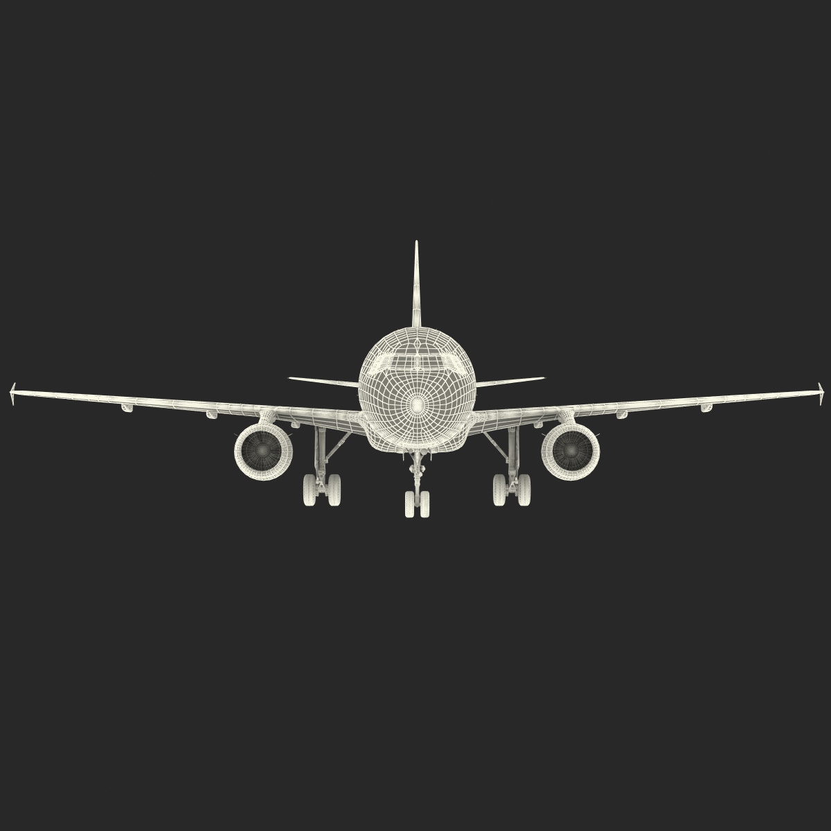 Airbus A321 EasyJet 3D model