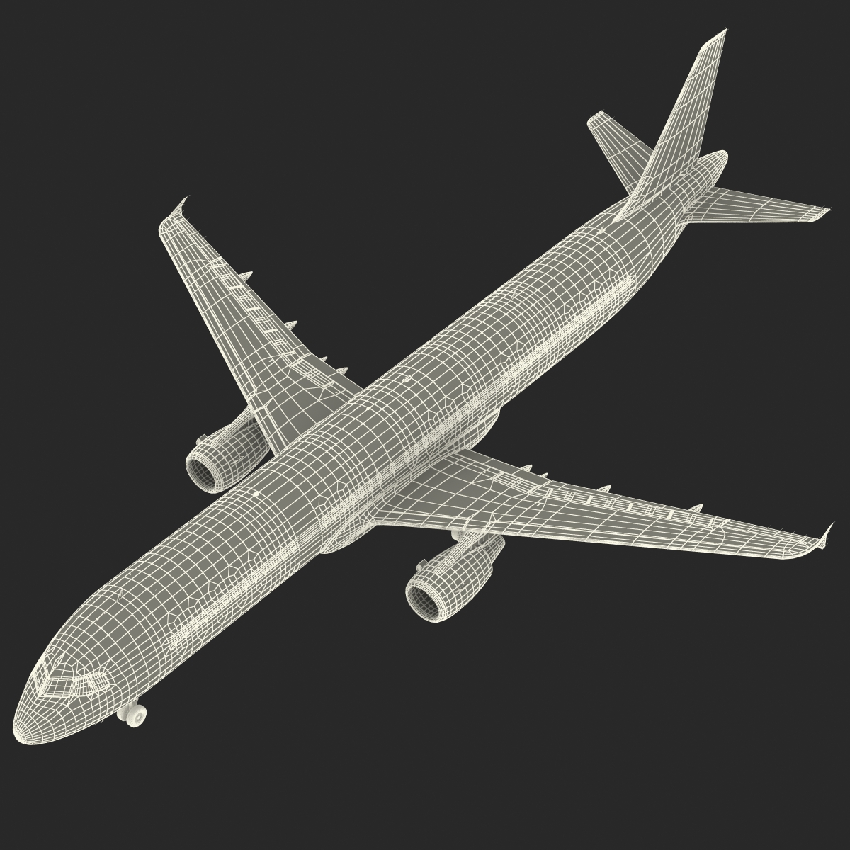 Airbus A321 EasyJet 3D model