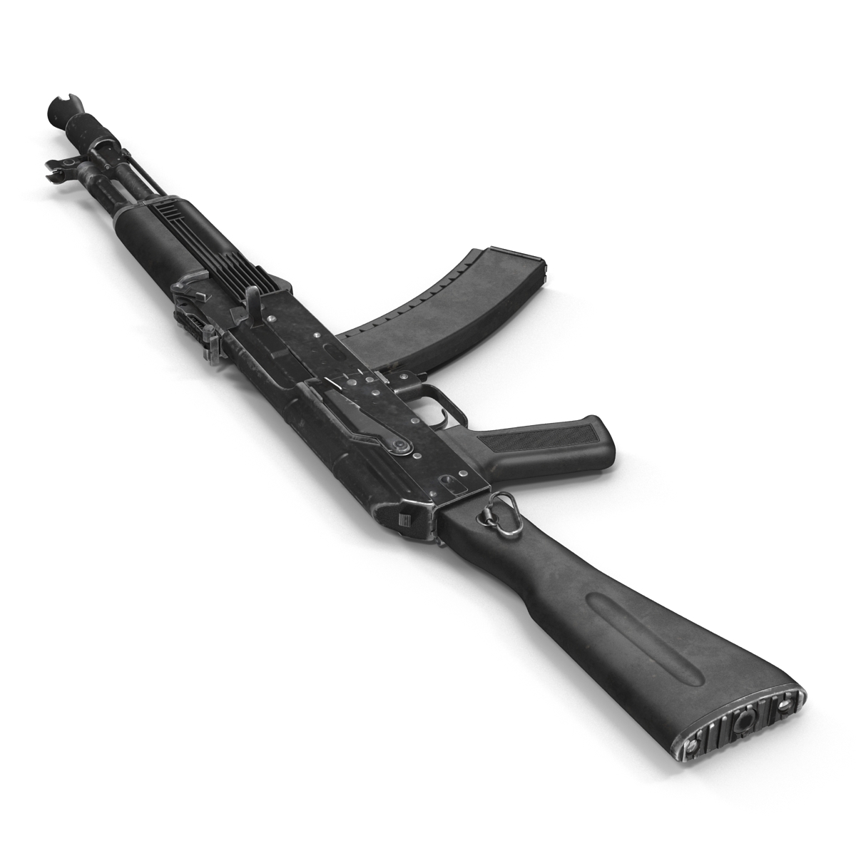 3D model Assault Rifle AK 104