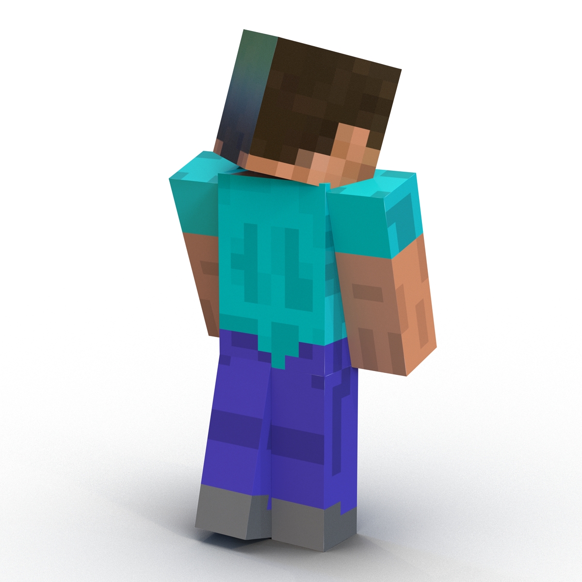 3D model Minecraft Steve