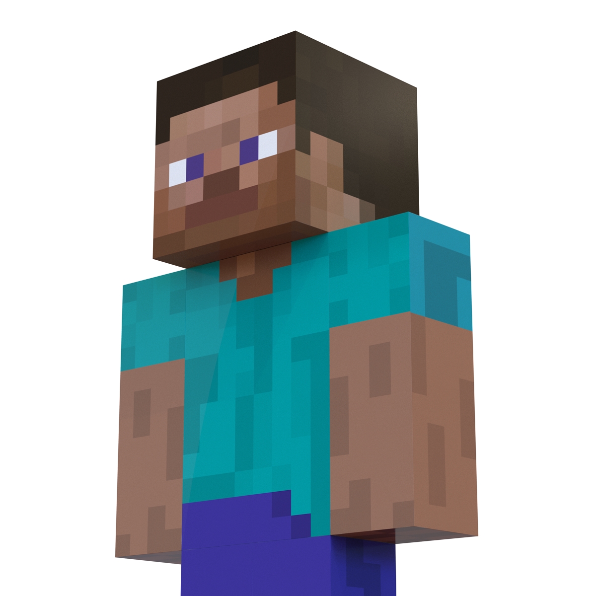 3D model Minecraft Steve