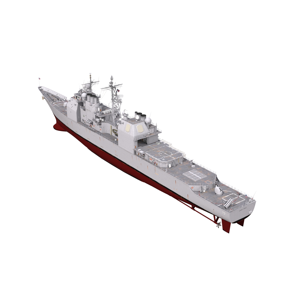 3D model Lake Erie CG 70