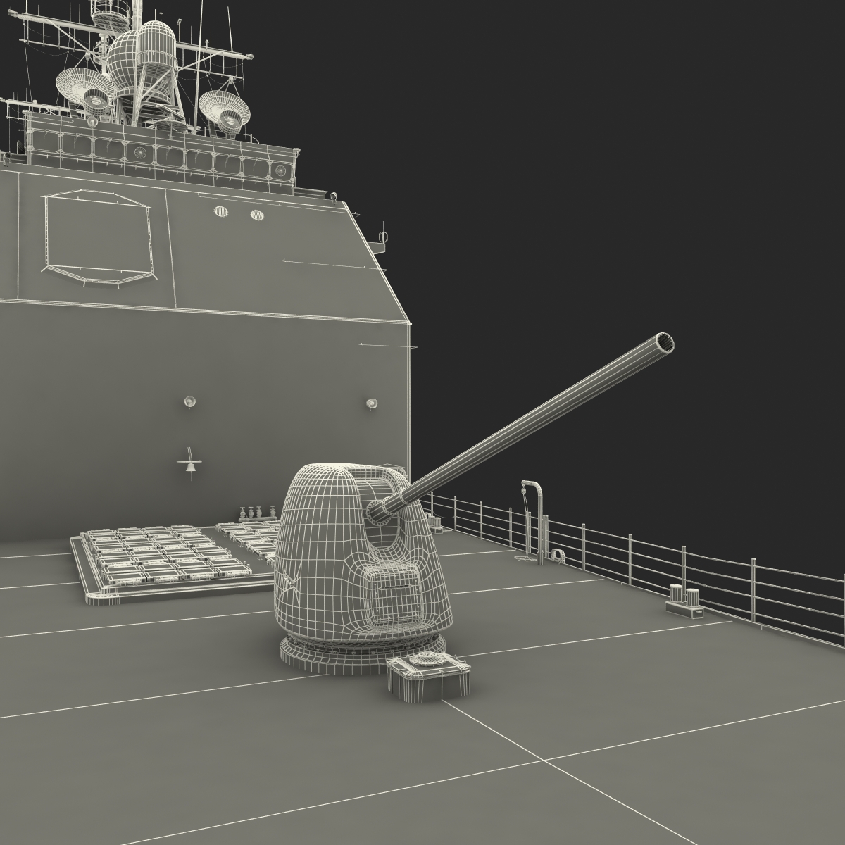 3D model Lake Erie CG 70