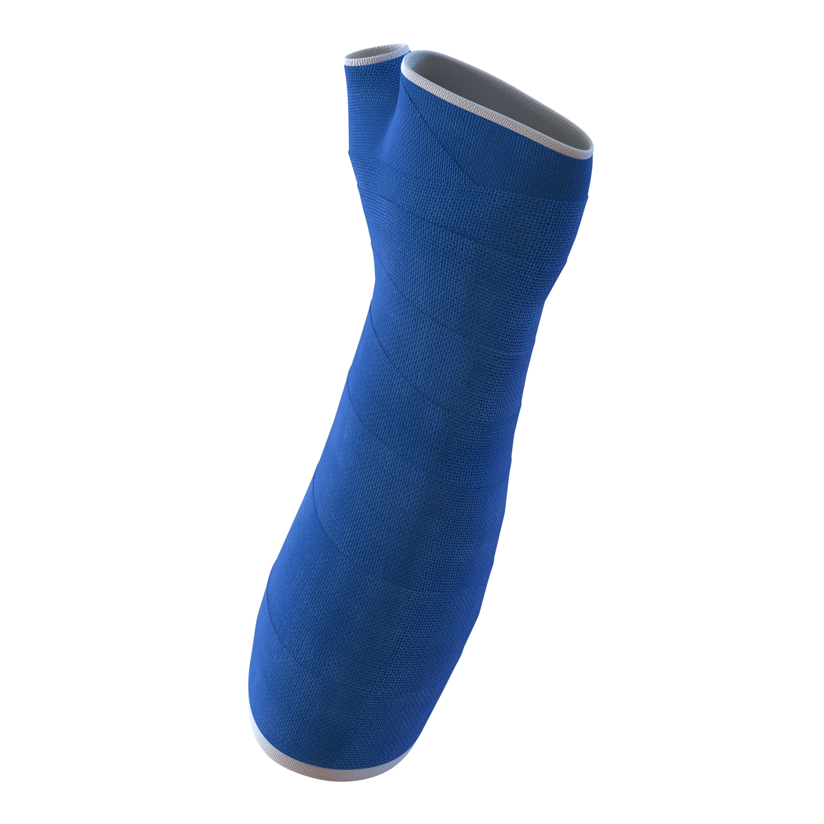 Blue Fiberglass Cast Arm 3D model