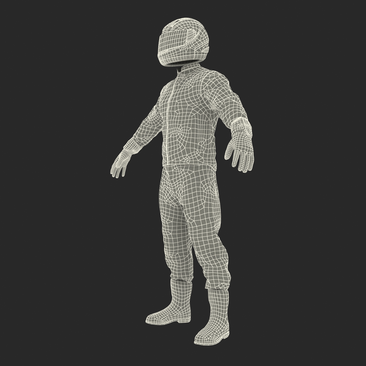 Riding Gear Generic 3D model