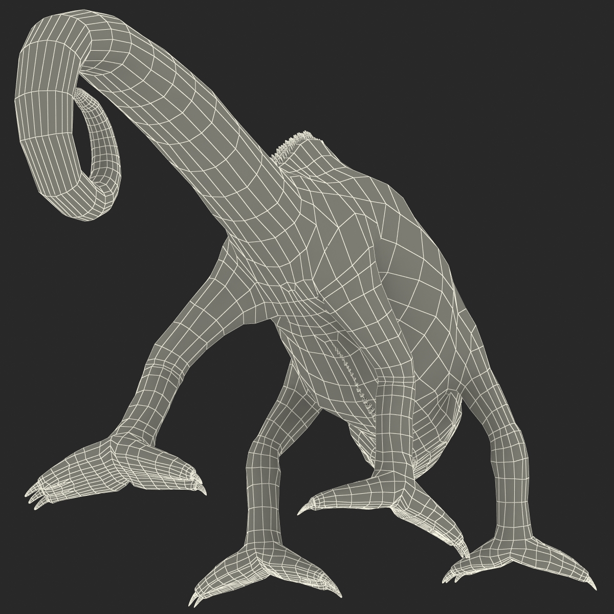 3D Chameleon Pose 4