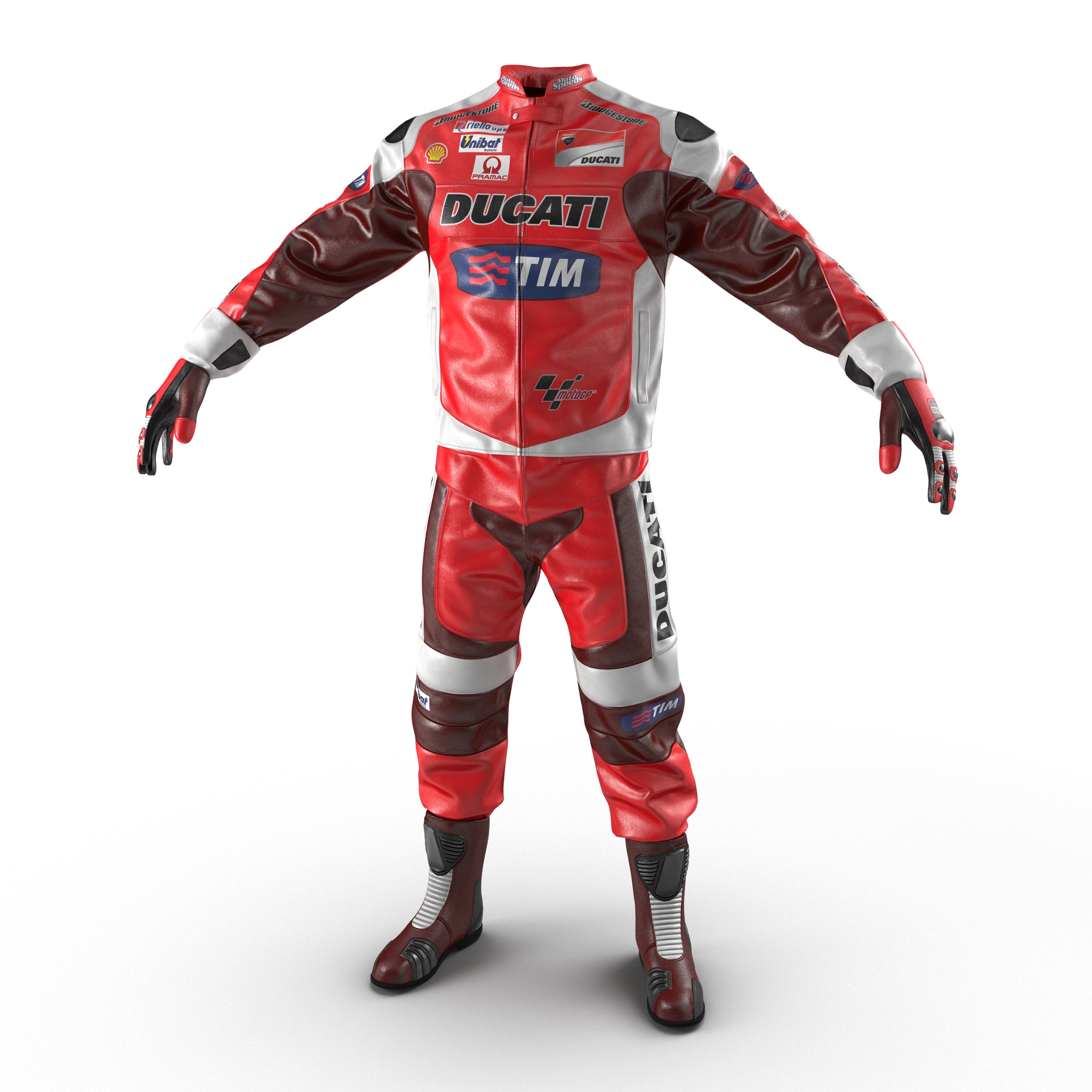 3D Riding Gear 2 model