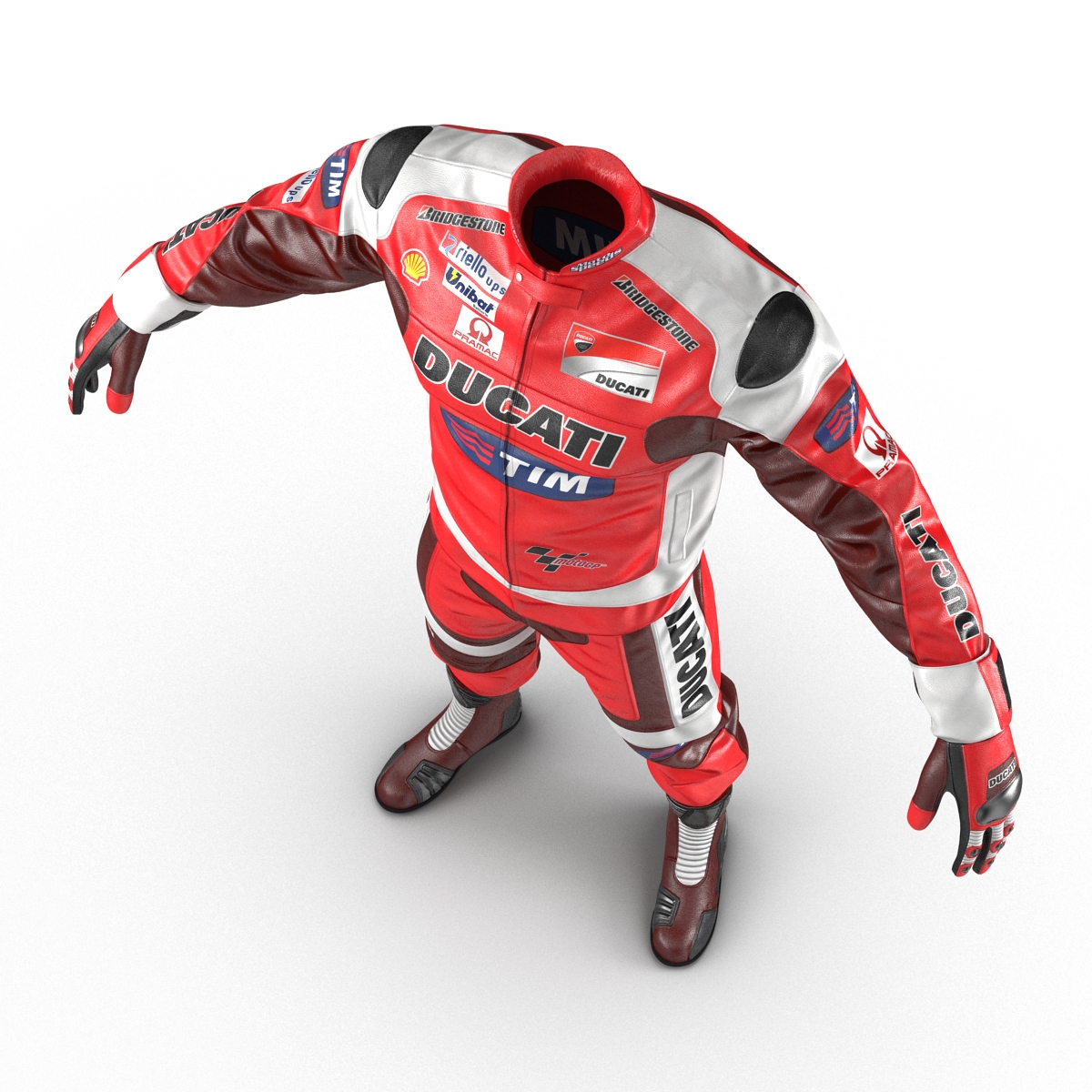 3D Riding Gear 2 model