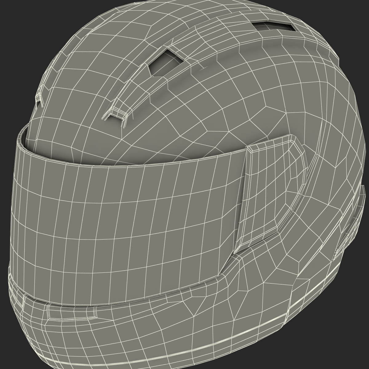 3D model Motorcycle Helmet Generic