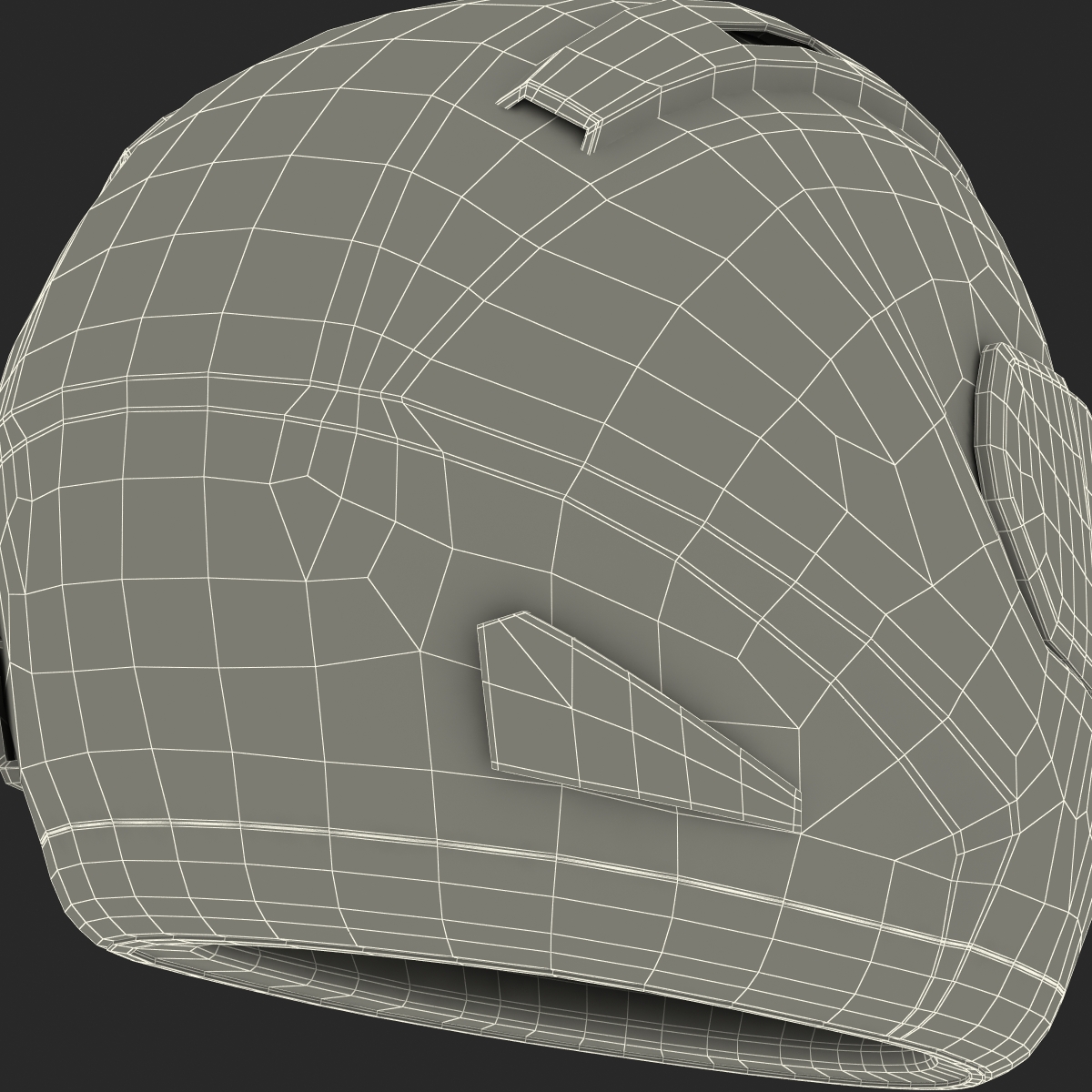 Motorcycle Helmet 2 3D model