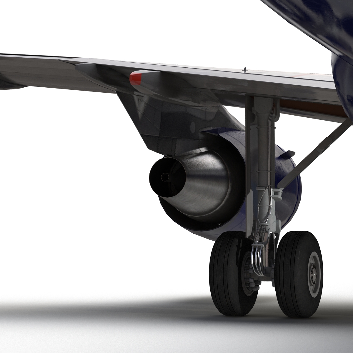 Airbus A320 British Airways 3D