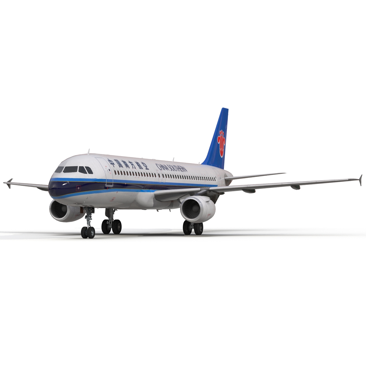 3D model Airbus A320 China Southern Airlines