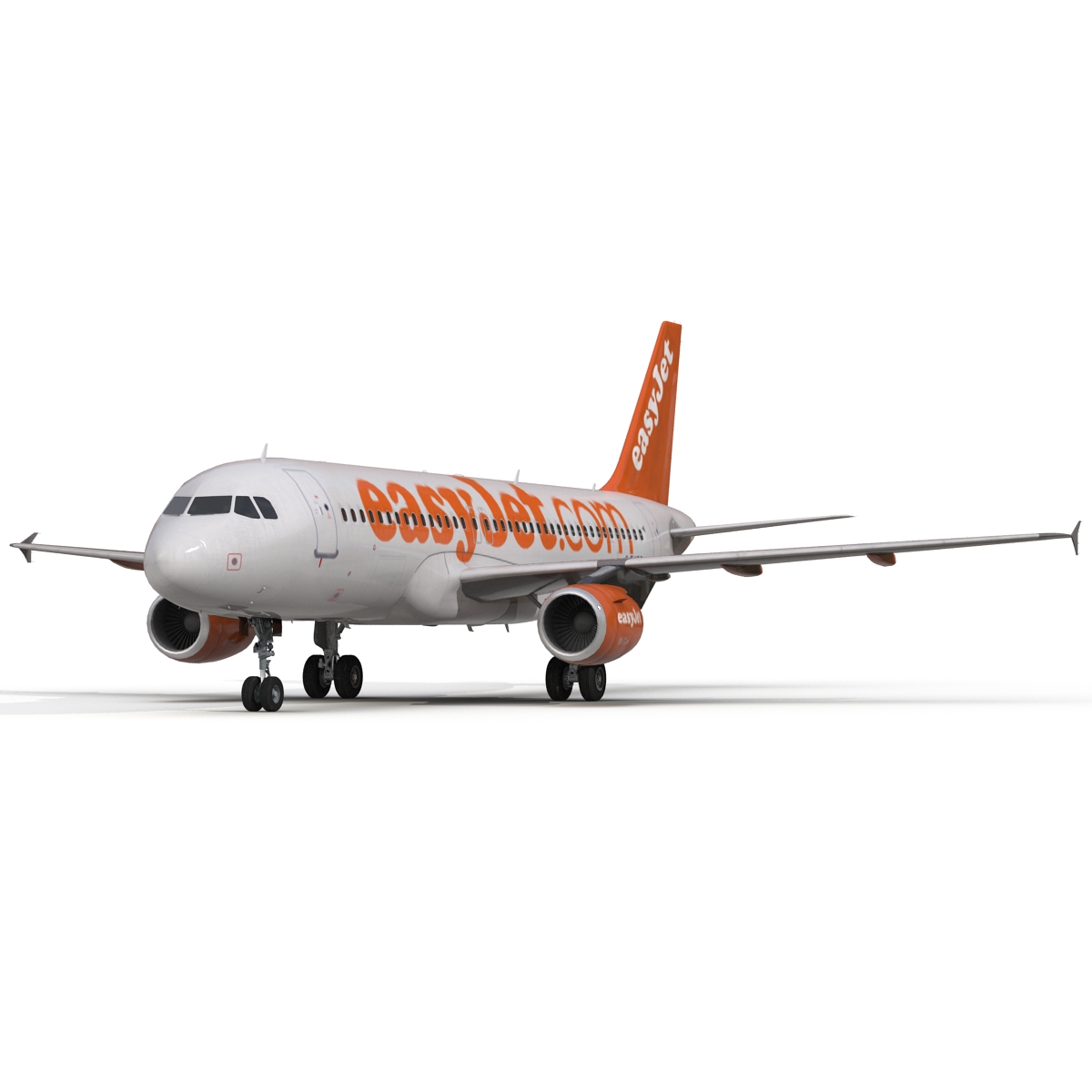 Airbus A320 EasyJet 3D model