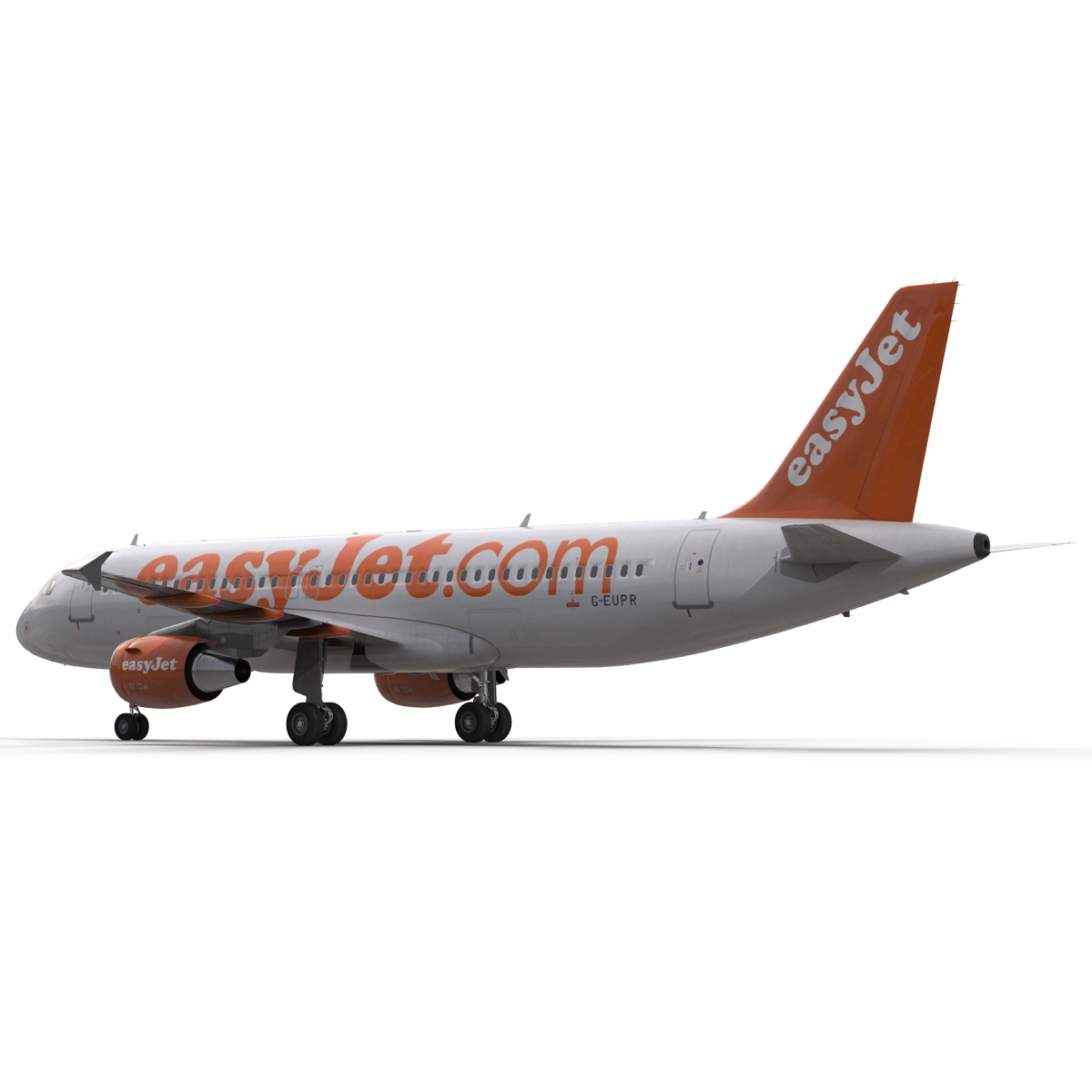 Airbus A320 EasyJet 3D model