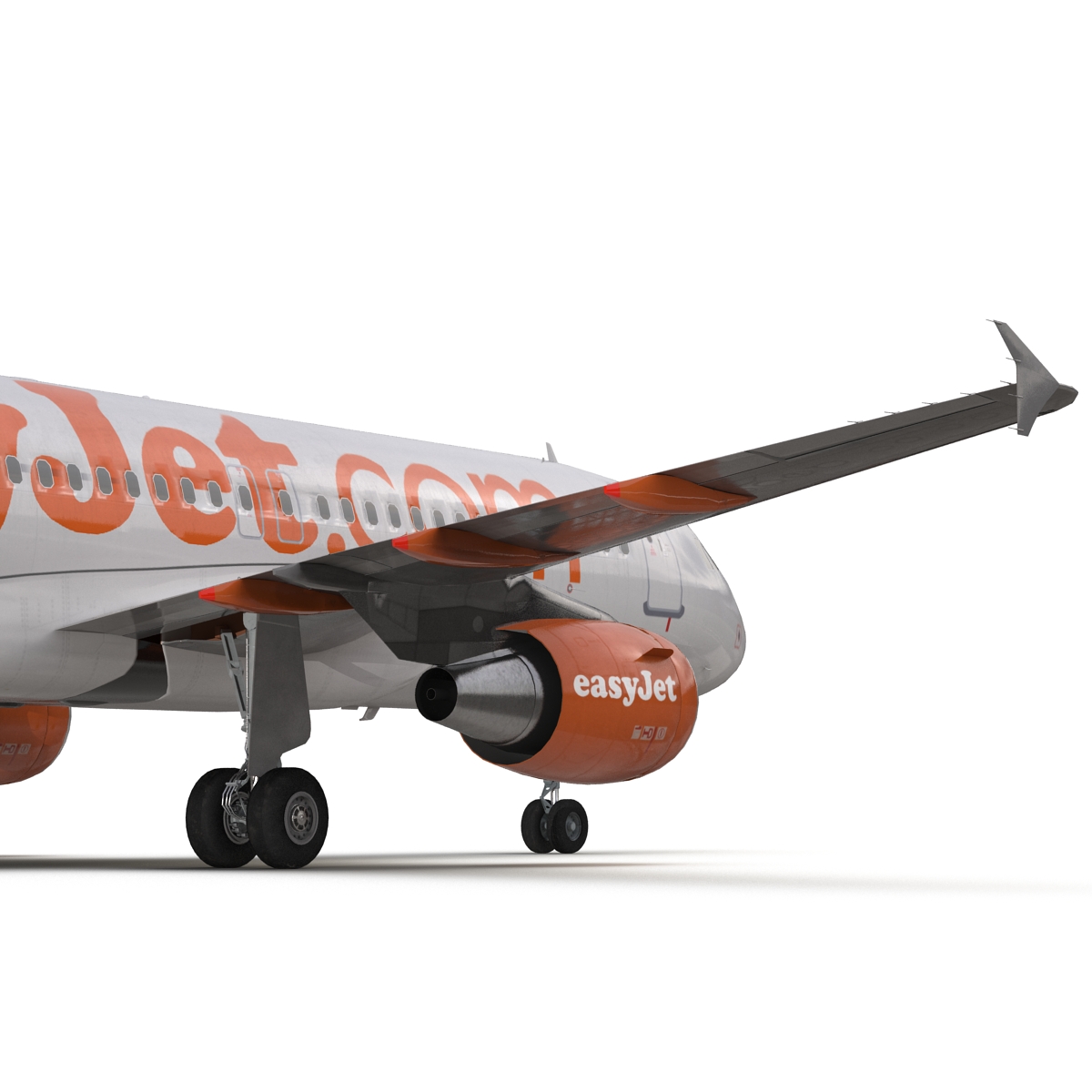 Airbus A320 EasyJet 3D model