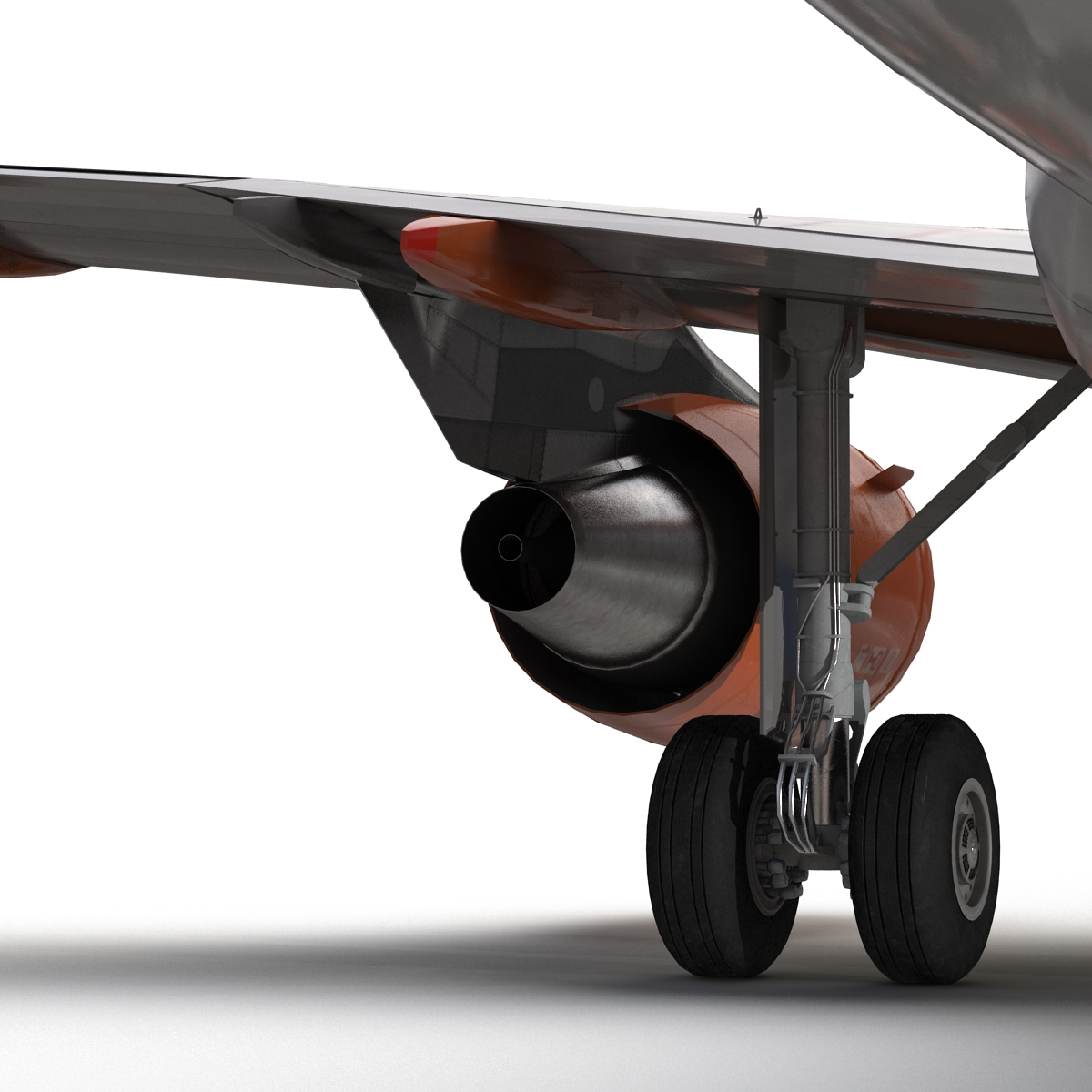 Airbus A320 EasyJet 3D model