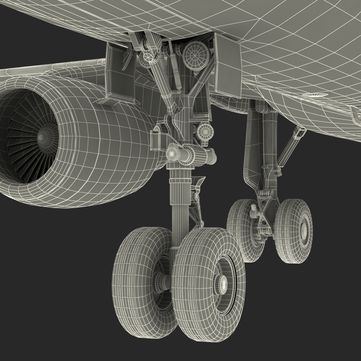 Airbus A320 EasyJet 3D model