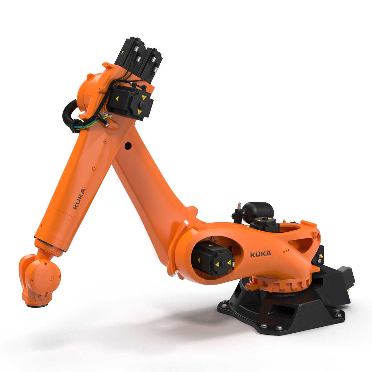 Kuka Robot KR QUANTEC Ultra Rigged 3D model