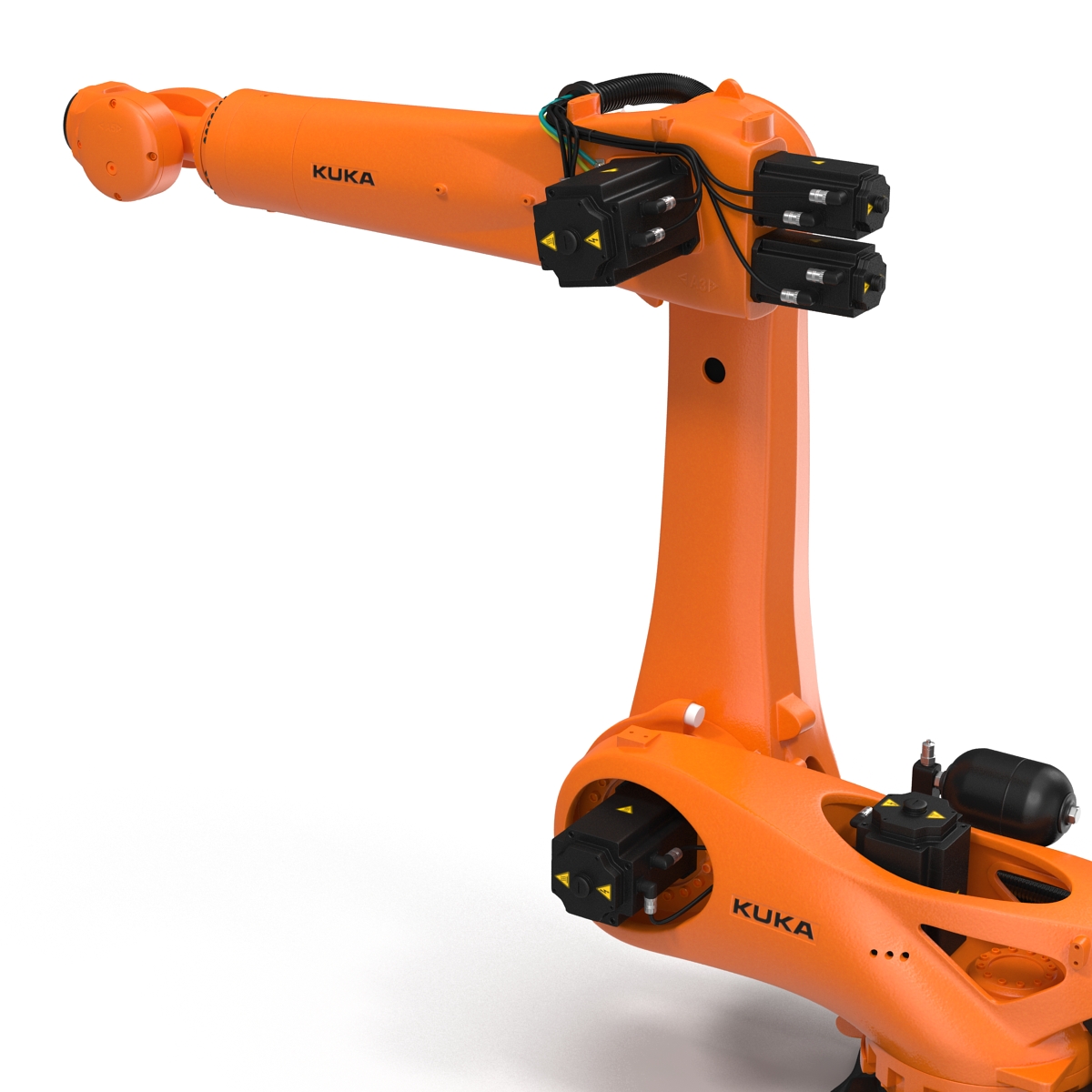 Kuka Robot KR QUANTEC Ultra Rigged 3D model