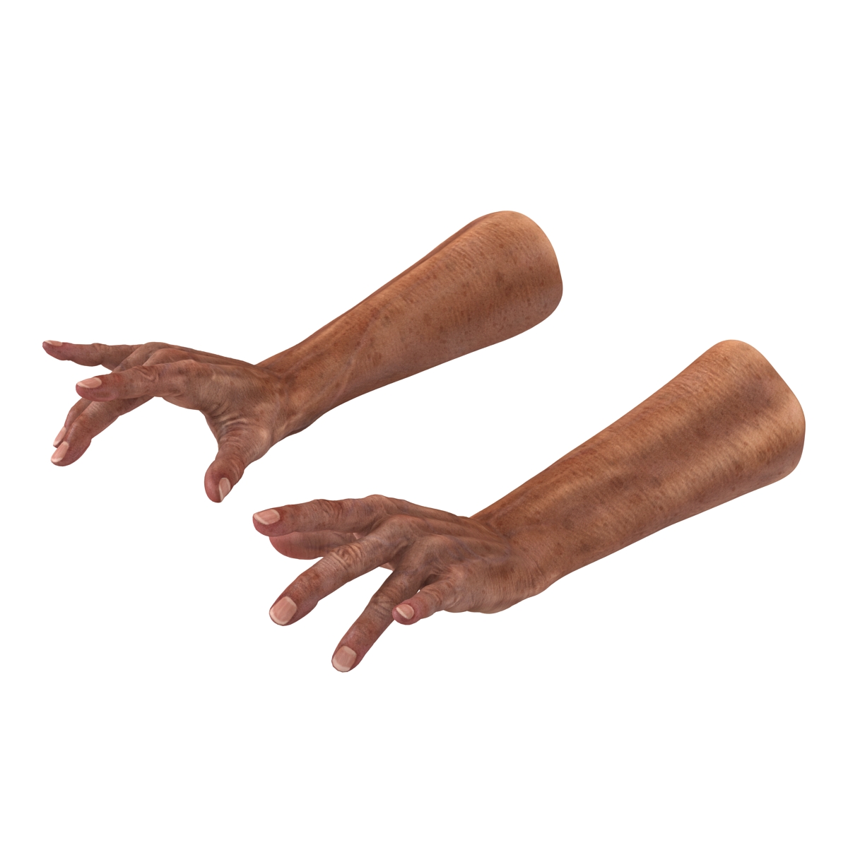 3D model Old Man Hands Rigged