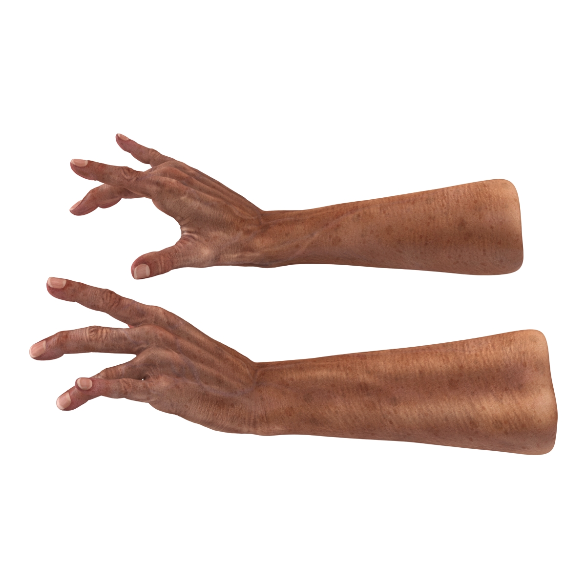 3D model Old Man Hands Pose 3