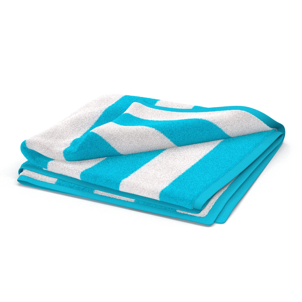 3D Beach Towel 2 model