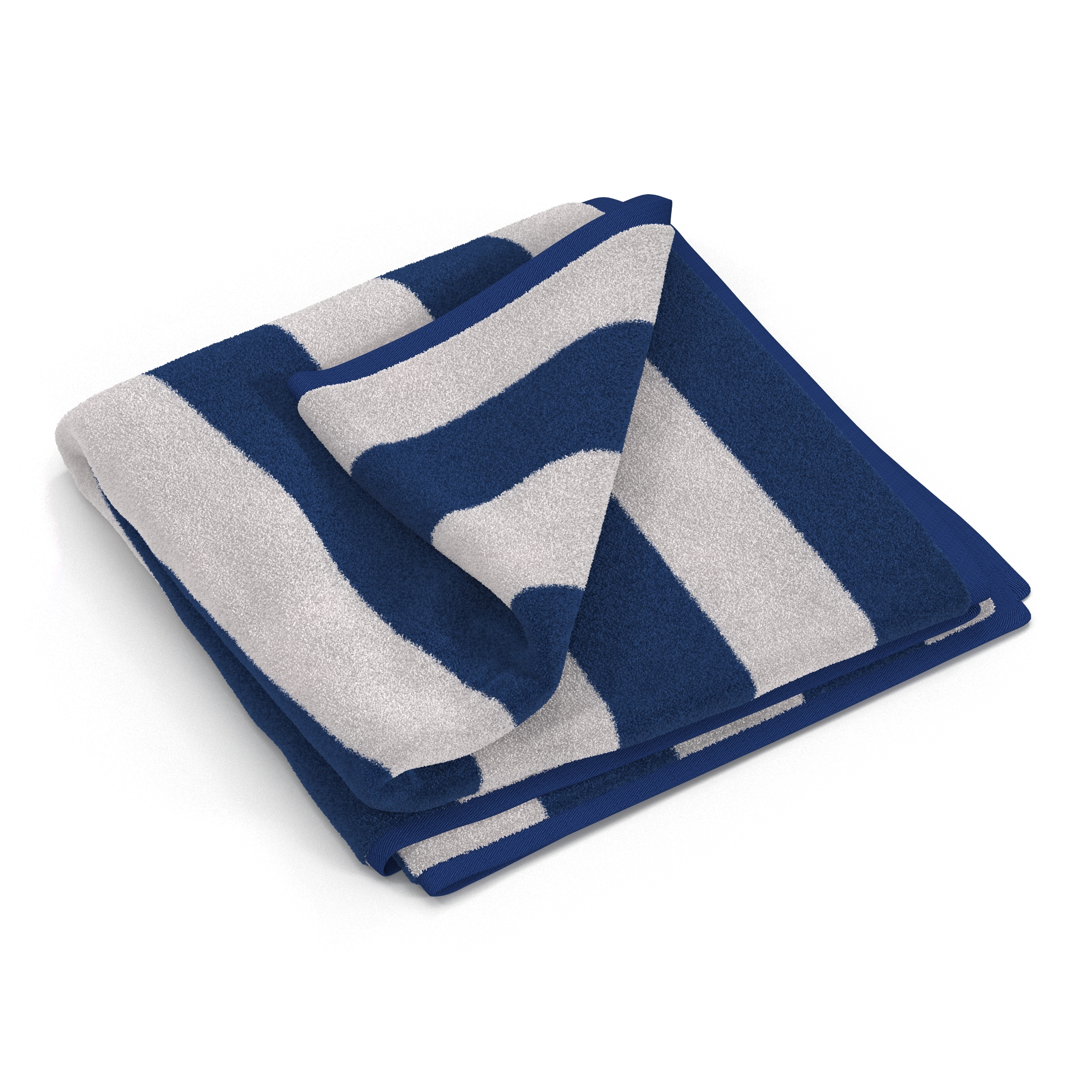 Beach Towel 2 White 3D model