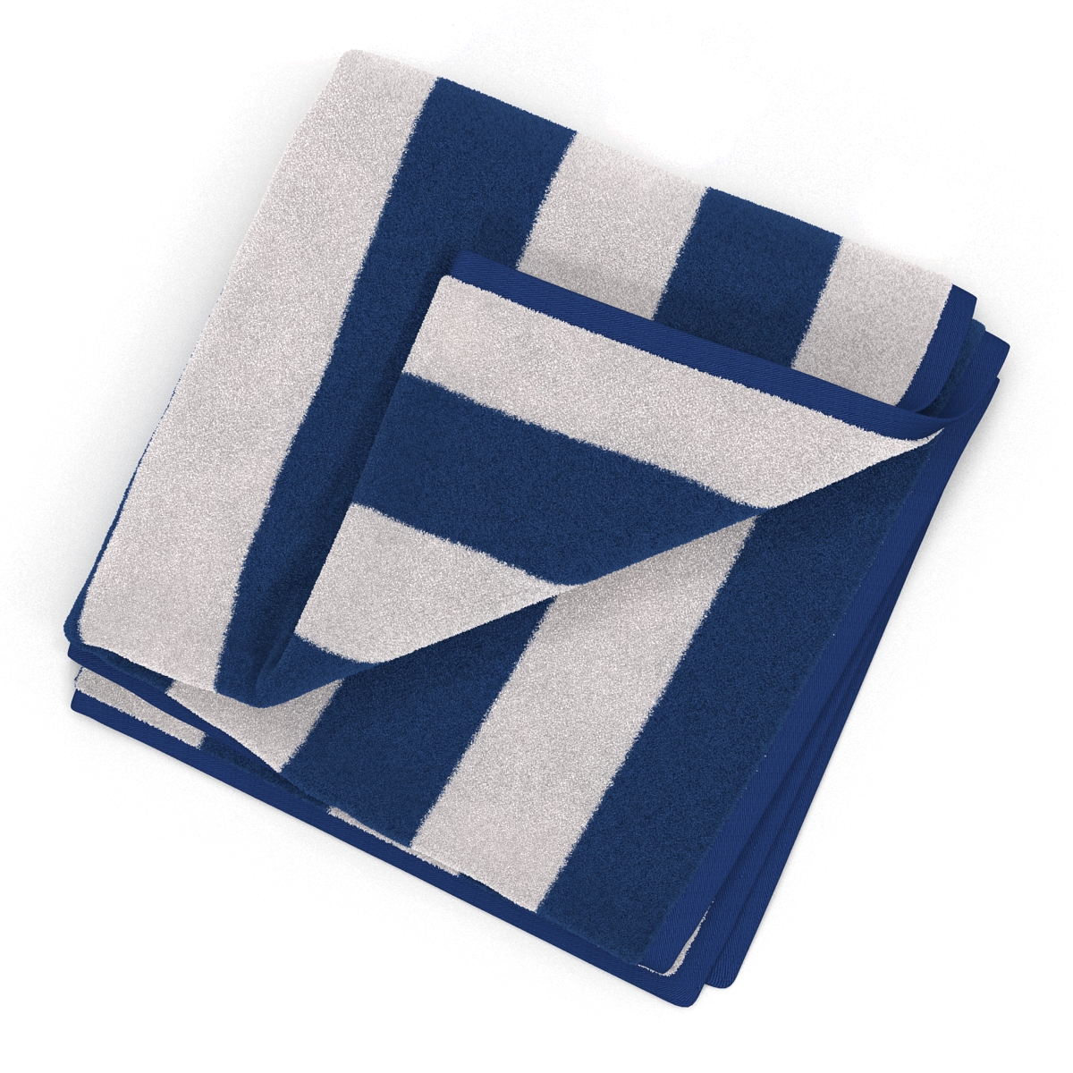 Beach Towel 2 White 3D model