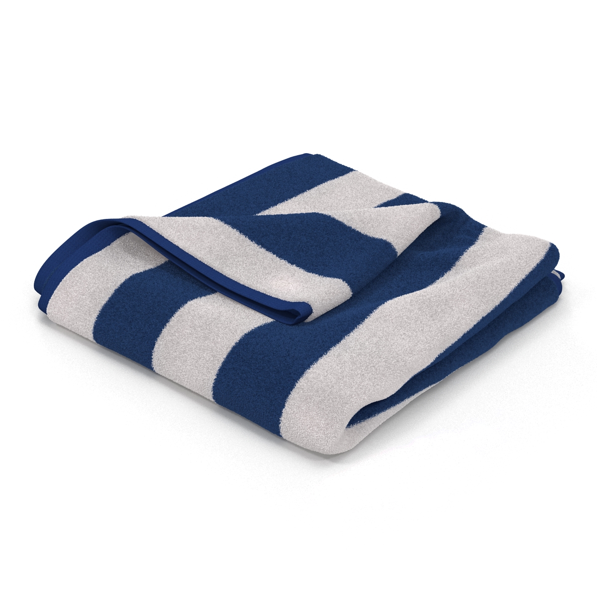 Beach Towel 2 White 3D model