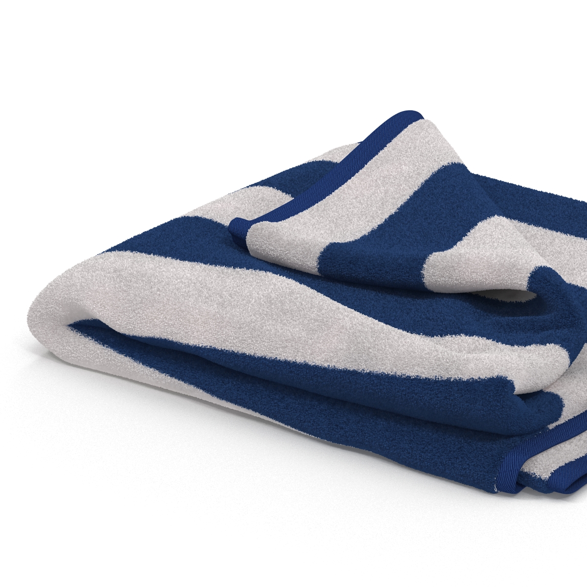 Beach Towel 2 White 3D model