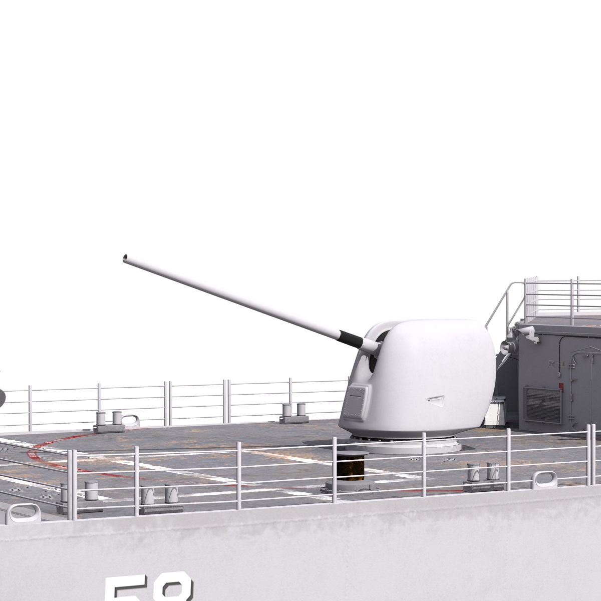 3D model Philippine Sea CG 58