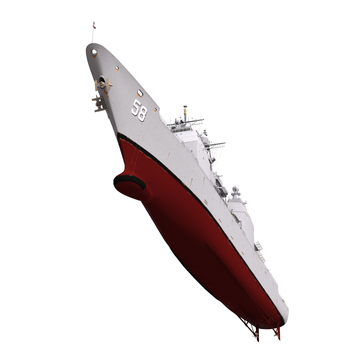 3D model Philippine Sea CG 58