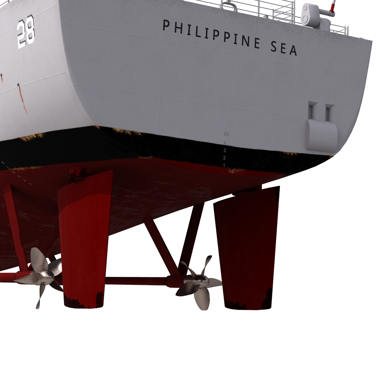 3D model Philippine Sea CG 58