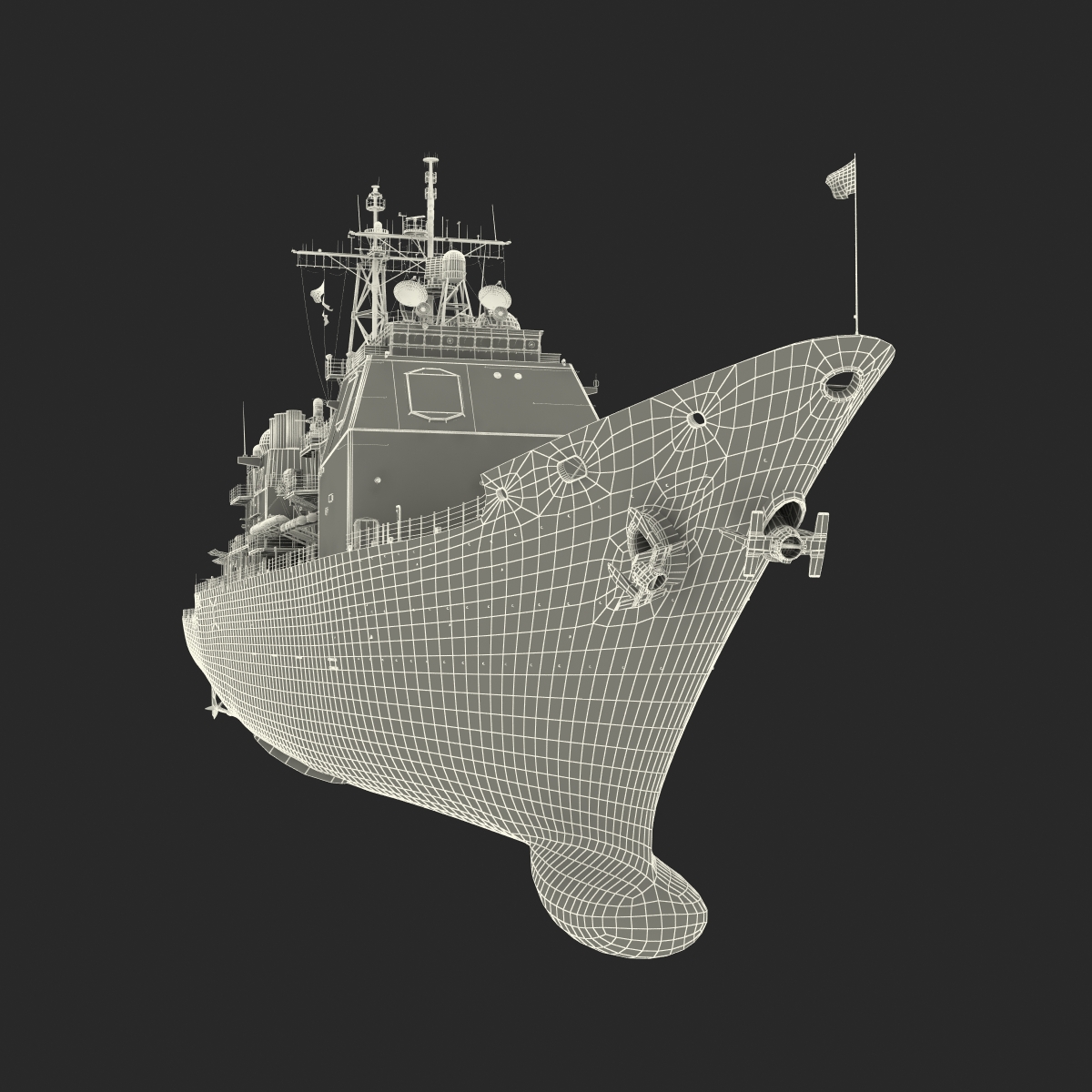 3D model Philippine Sea CG 58