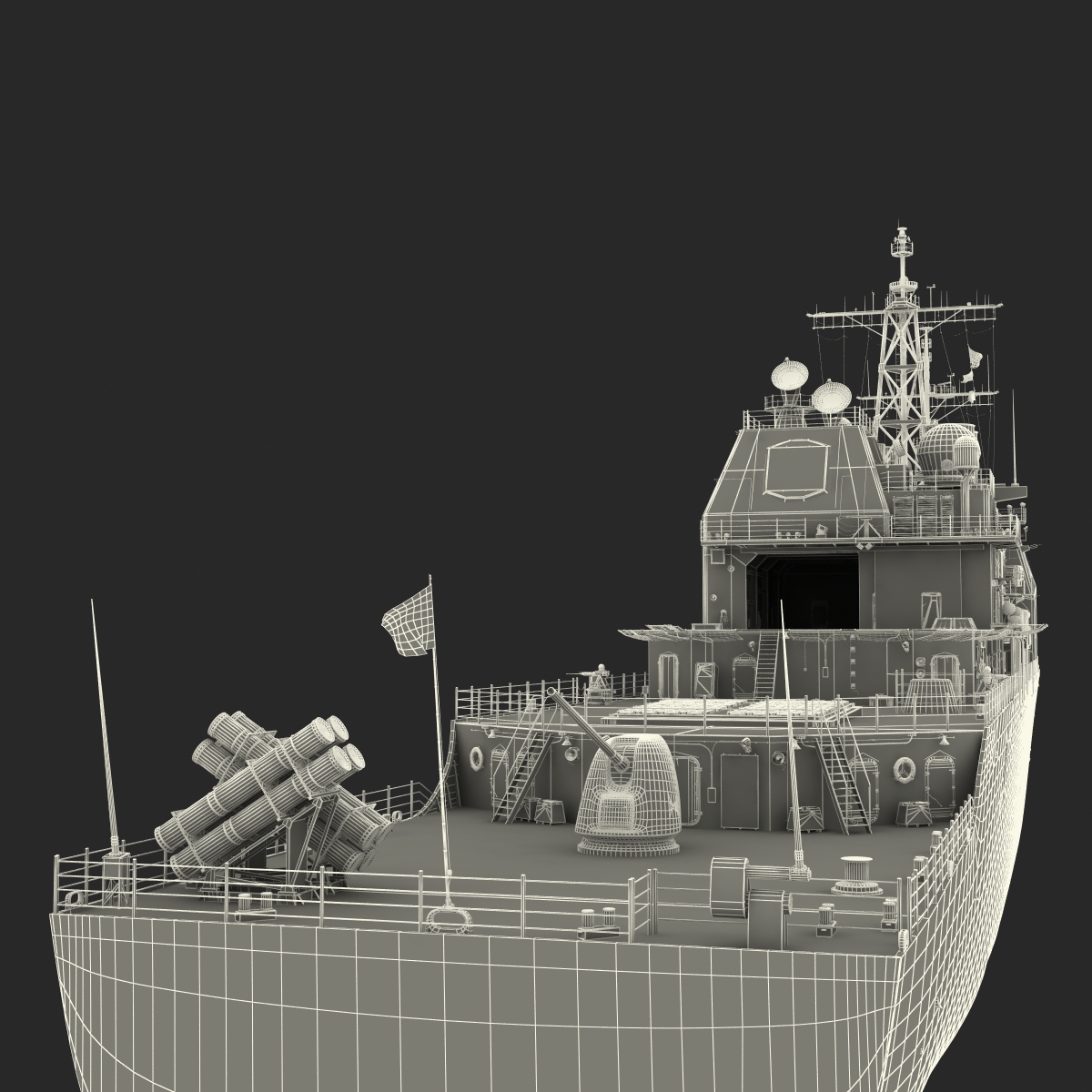 3D model Philippine Sea CG 58