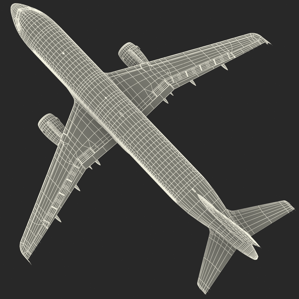 3D Airbus A320 Lufthansa Rigged model