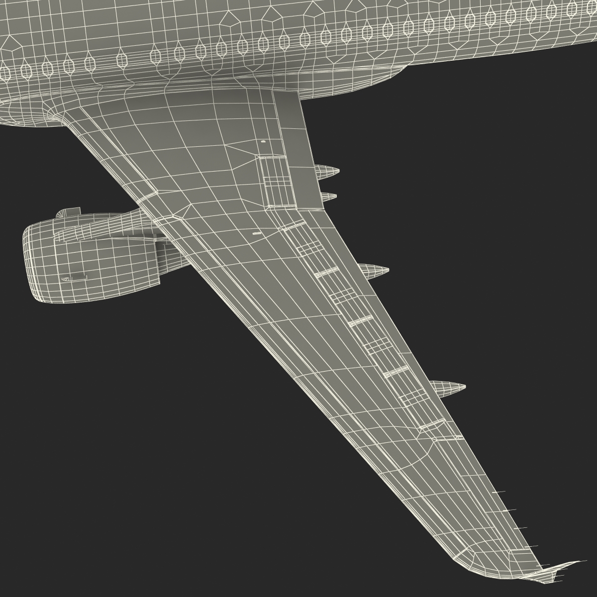 3D Airbus A320 Lufthansa Rigged model