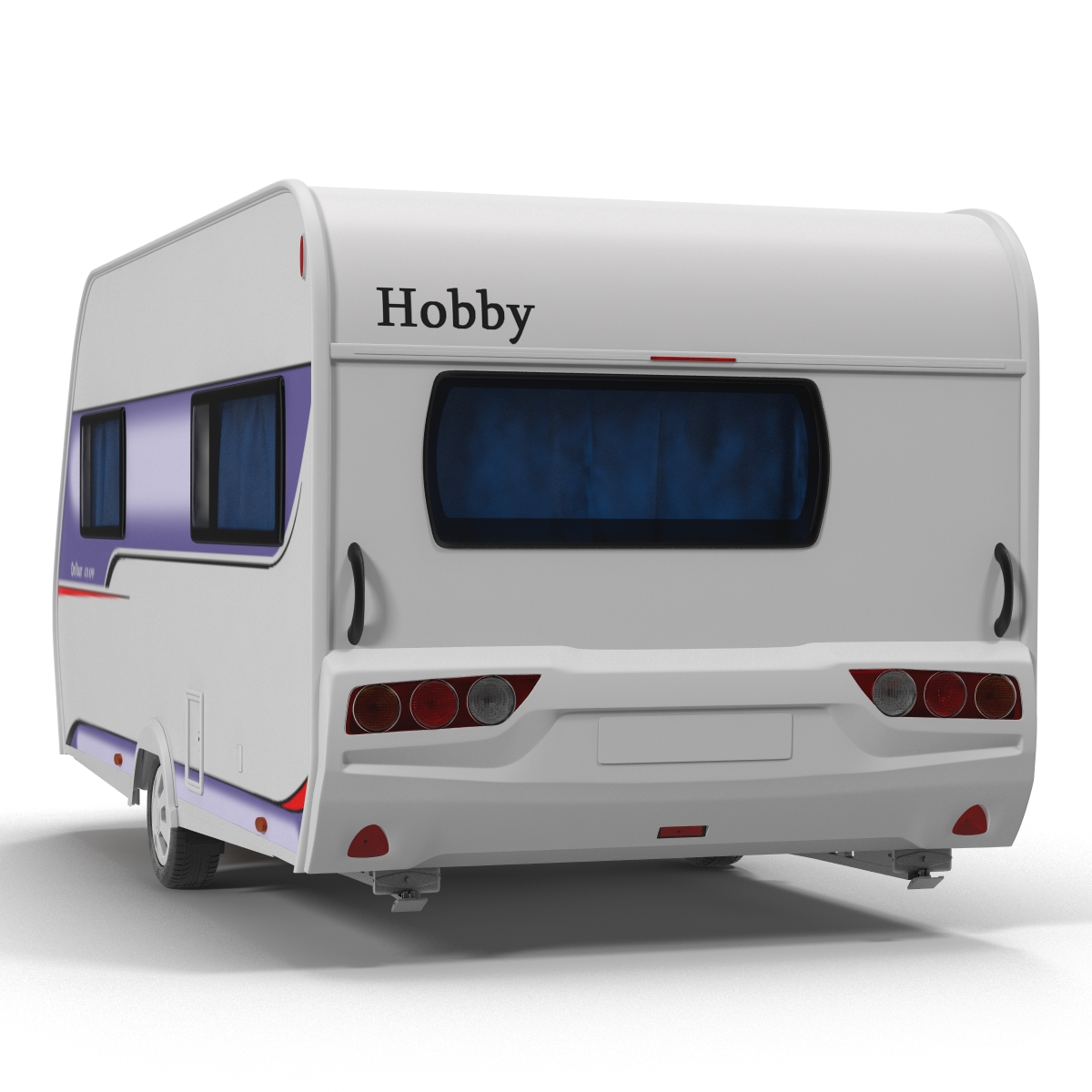 Hobby Caravan Ontour Rigged 3D