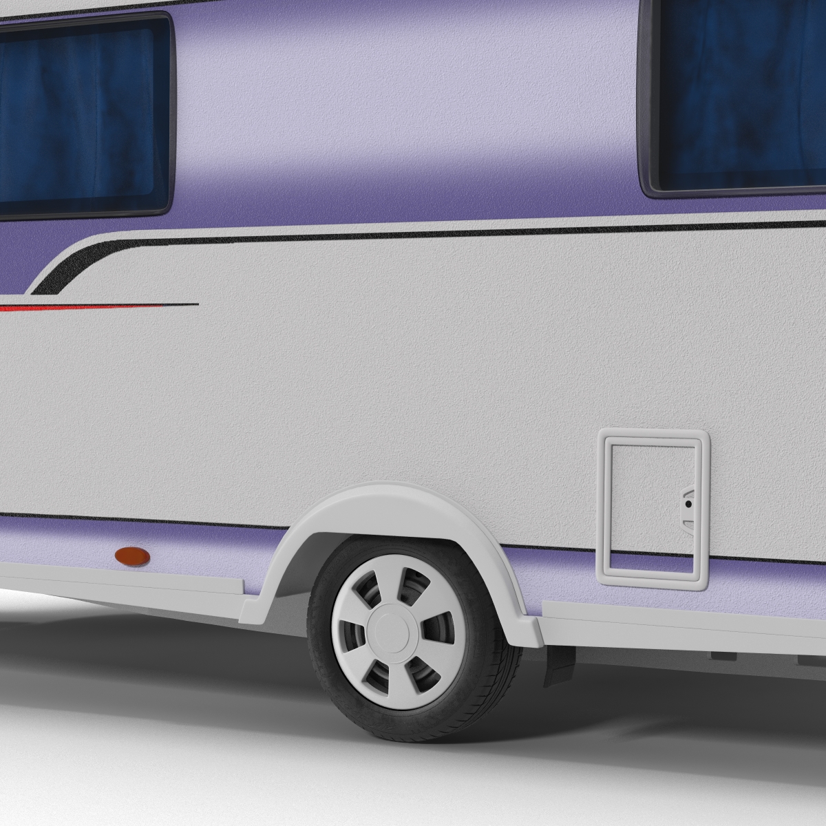 Hobby Caravan Ontour Rigged 3D