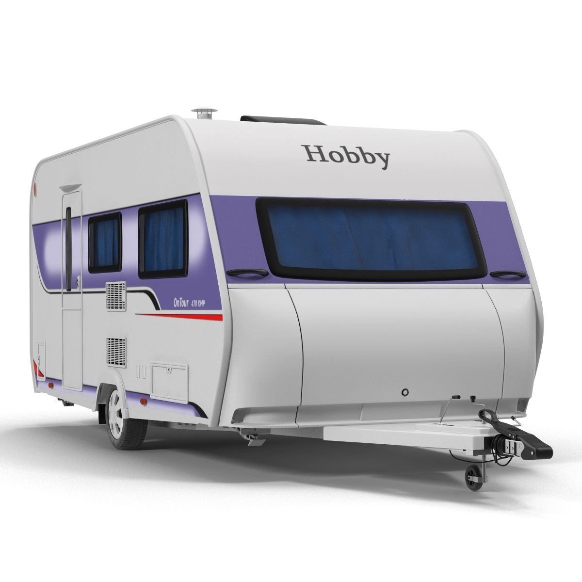 3D model Hobby Caravan Ontour